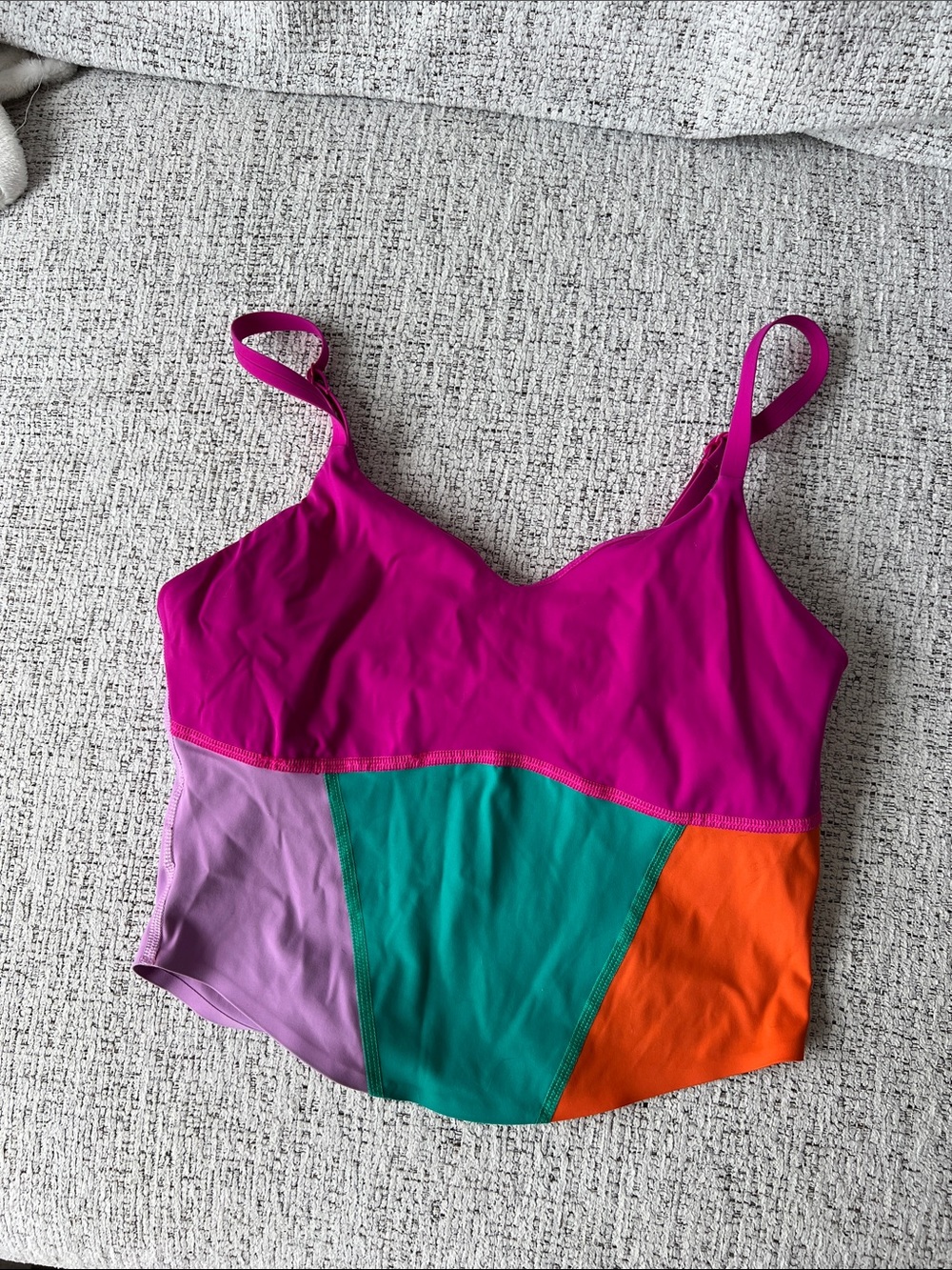 size m workout top